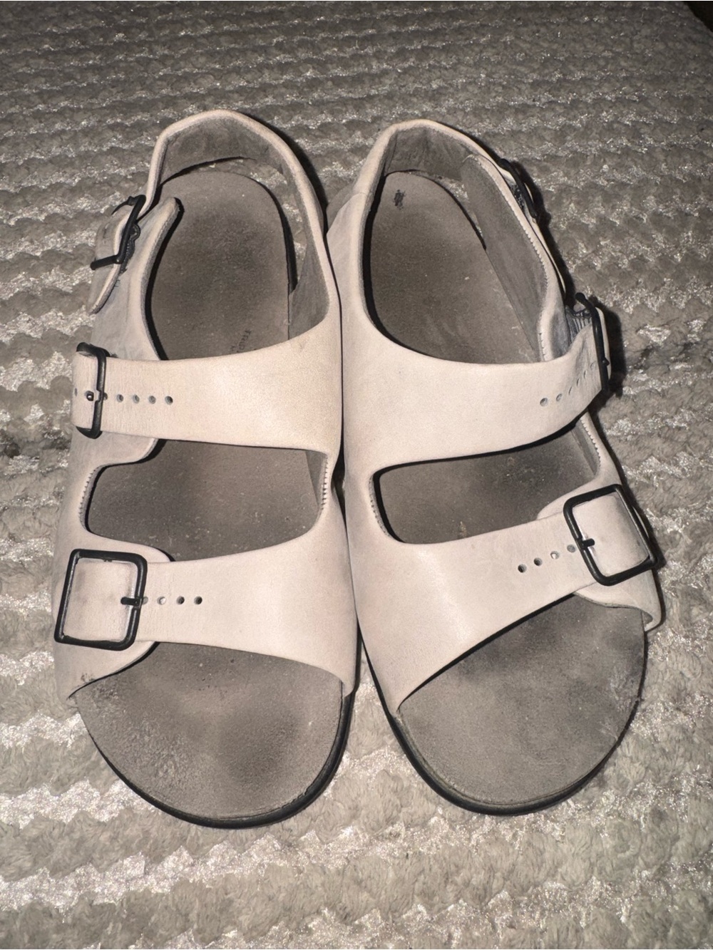 SAS Gray Suede Comfort Insole Shoes
